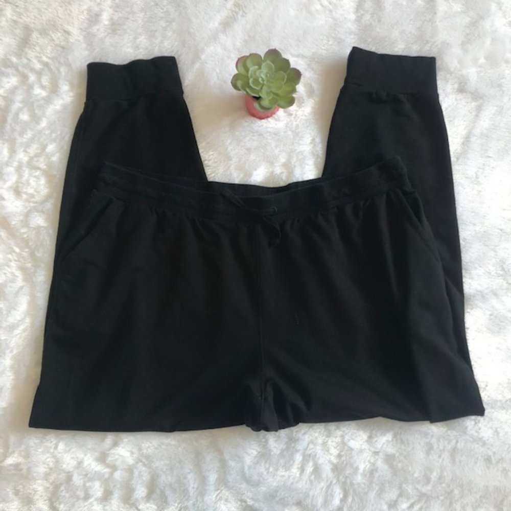 Lisa Rinna Collection Drawstring Waist Knit Jogger - Picture 6 of 8